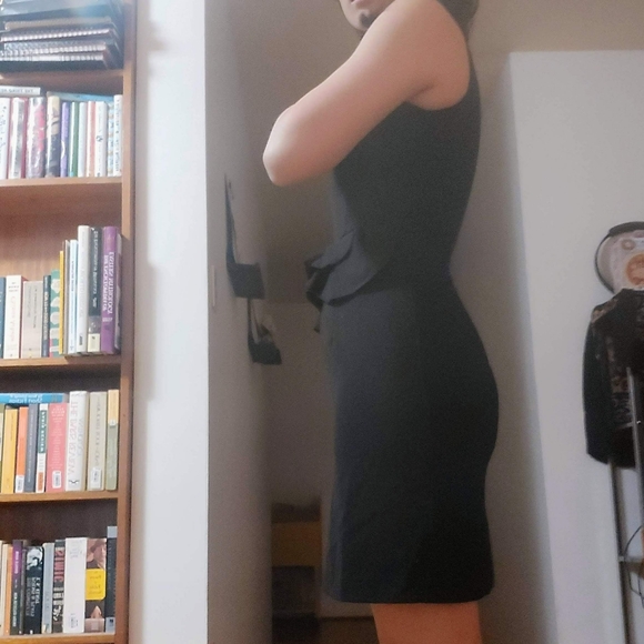 Jacob LBD with Peplum Waist Detail - Picture 4 of 6